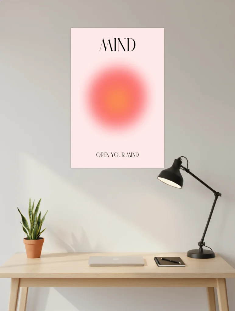 Soul – Feed Your Soul Gradient Aura Poster