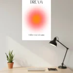 Dream Gradient Focus Aura Poster
