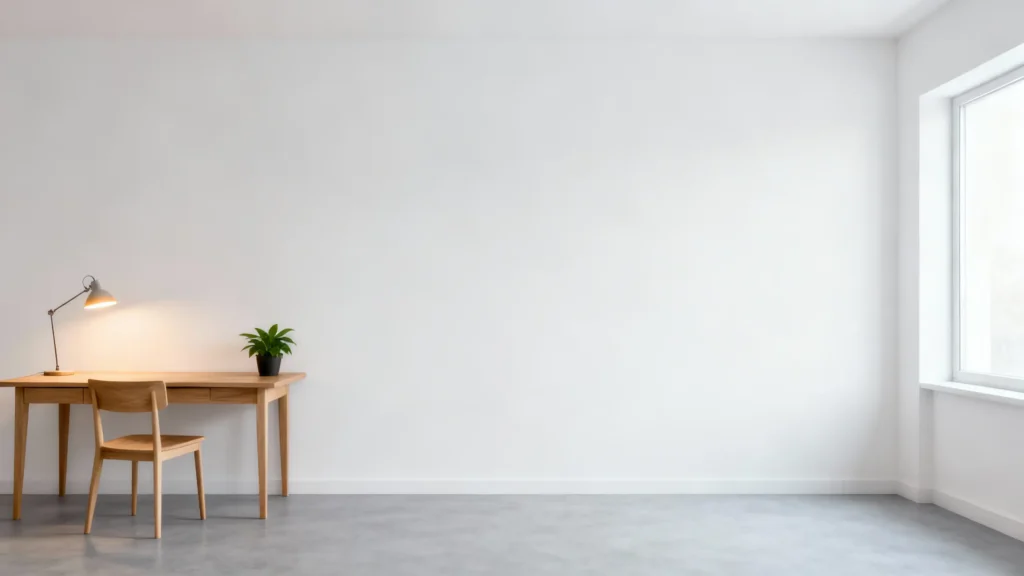 blank wall