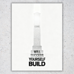 Build Yourself Into Success Poster