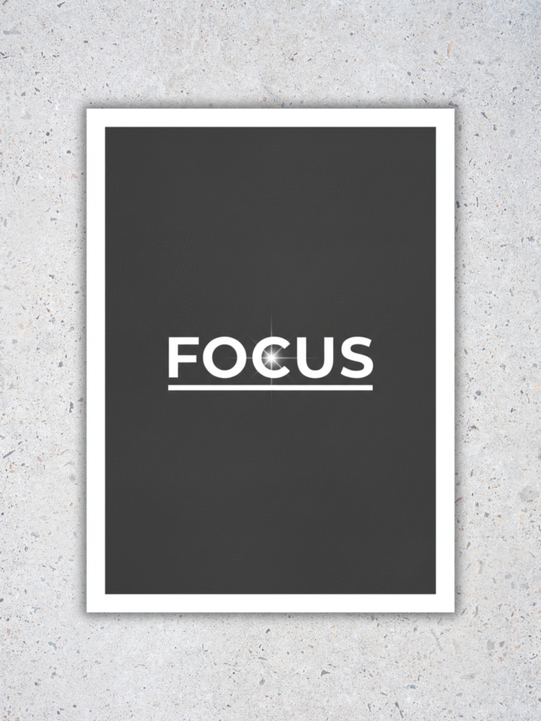 Focus Your Energy Poster