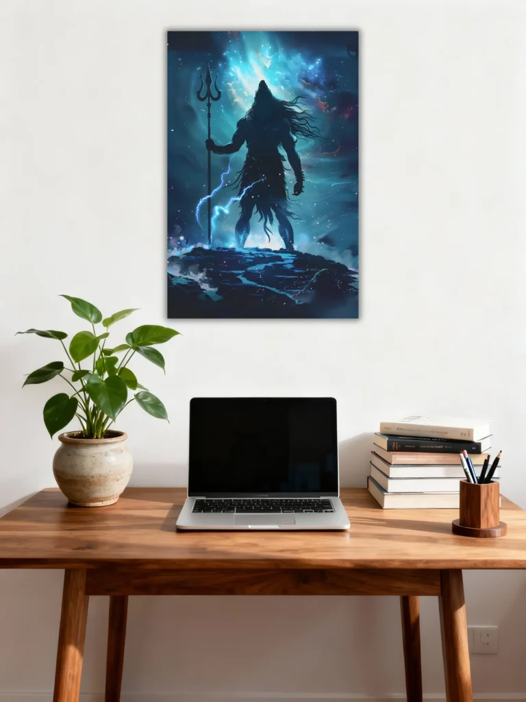 lord-shiva-cosmic-silhouette-poster-office-decor