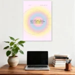 You Will Get There Pastel Motivation Aura Poster