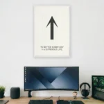 1% Better Supportive Wall Art - Aurantara Collection