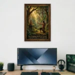 Eklavyas Devotion Supportive Wall Art - Aurantara Collection