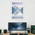 Still Water Supportive Wall Art - Aurantara Collection