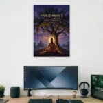Sadhana Supportive Wall Art - Aurantara Collection