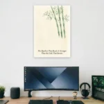 The Bamboo Supportive Wall Art - Aurantara Collection