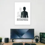Your Only Competition Supportive Wall Art - Aurantara Collection