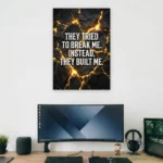 Unbreakable Supportive Wall Art - Aurantara Collection