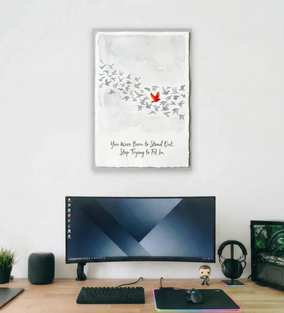 Wild And Free Supportive Wall Art - Aurantara Collection