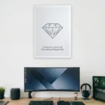 The Diamond Supportive Wall Art - Aurantara Collection