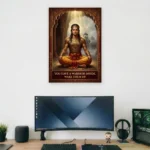 The Warrior Within Supportive Wall Art - Aurantara Collection