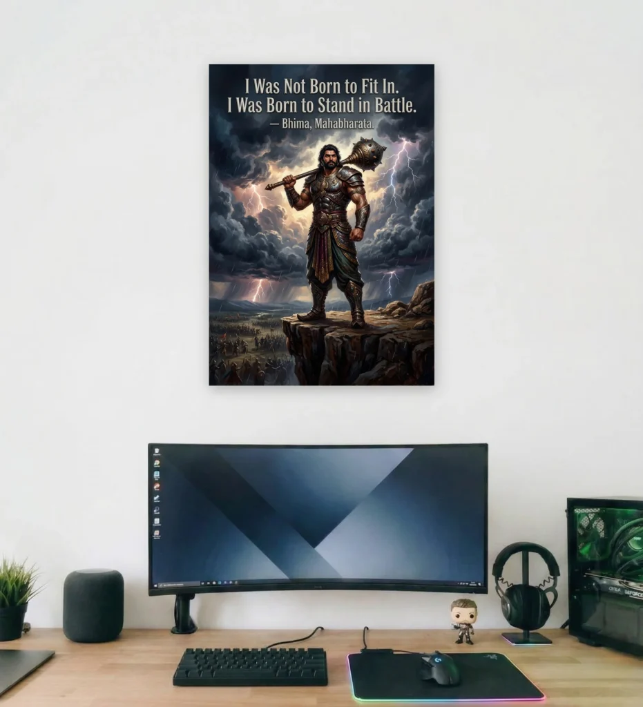 Born Ready Supportive Wall Art - Aurantara Collection