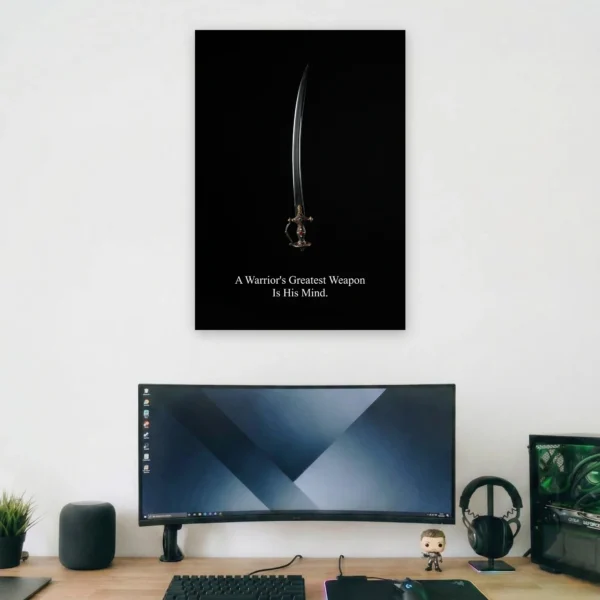 Sword Of Truth Supportive Wall Art - Aurantara Collection