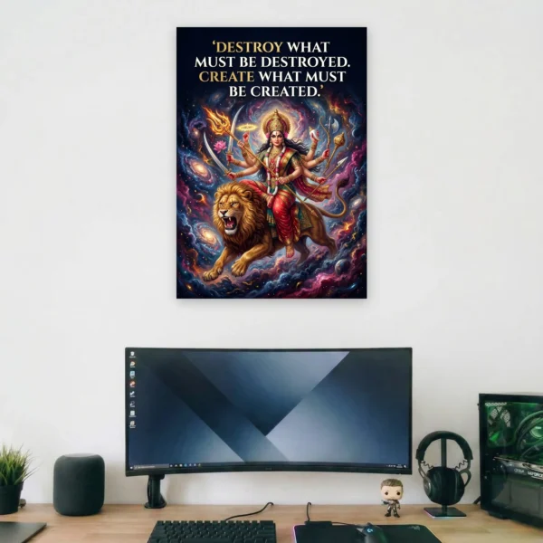 Shakti Rising Supportive Wall Art - Aurantara Collection