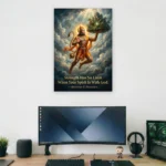 Hanumans Strength Supportive Wall Art - Aurantara Collection