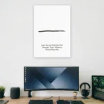Scars Of A Warrior Supportive Wall Art - Aurantara Collection