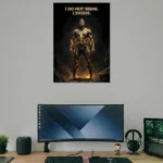 i dont break i evolve motivational poster with laptop