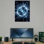 Electric Core Burst Poster