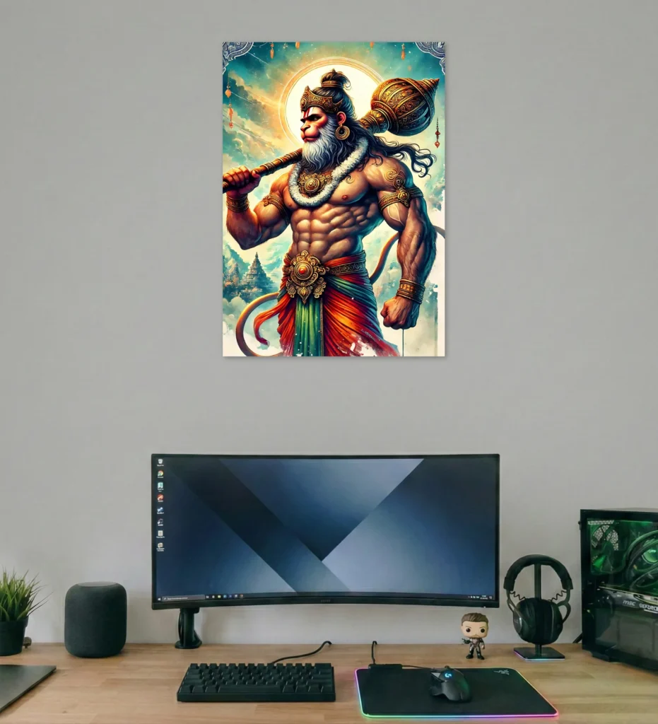 HANUMAN DIVINE STRENGTH POSTER