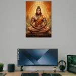 hanuman Meditative poster