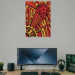 Revolution Stars Abstract Poster