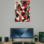 Modern Chaos Collage Poster