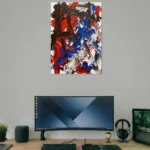 Bold Expression Abstract Poster