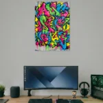 Urban Neon Energy Poster