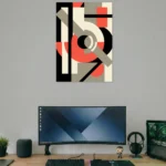 Modern Geometry Balance Poster