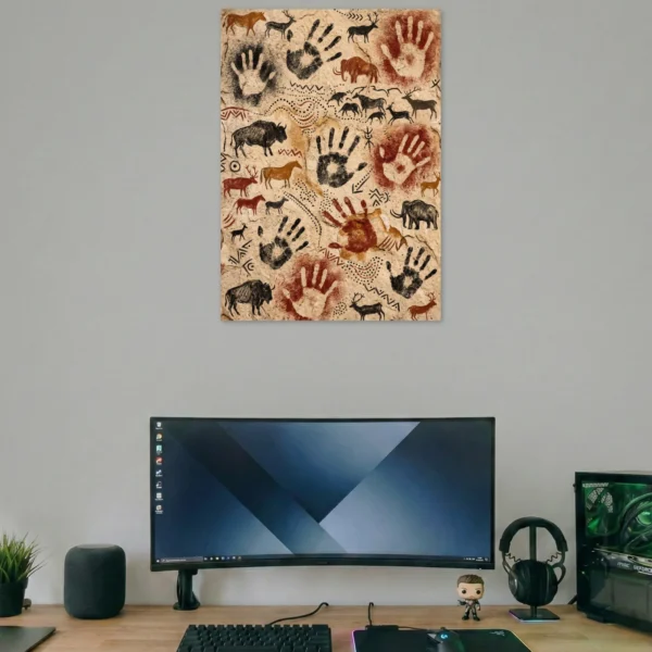 Ancient Cave Art Heritage Poster